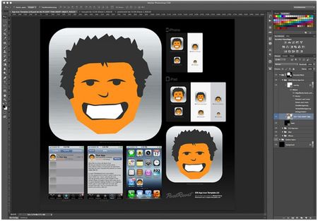 App Icon Template - Schritt 4